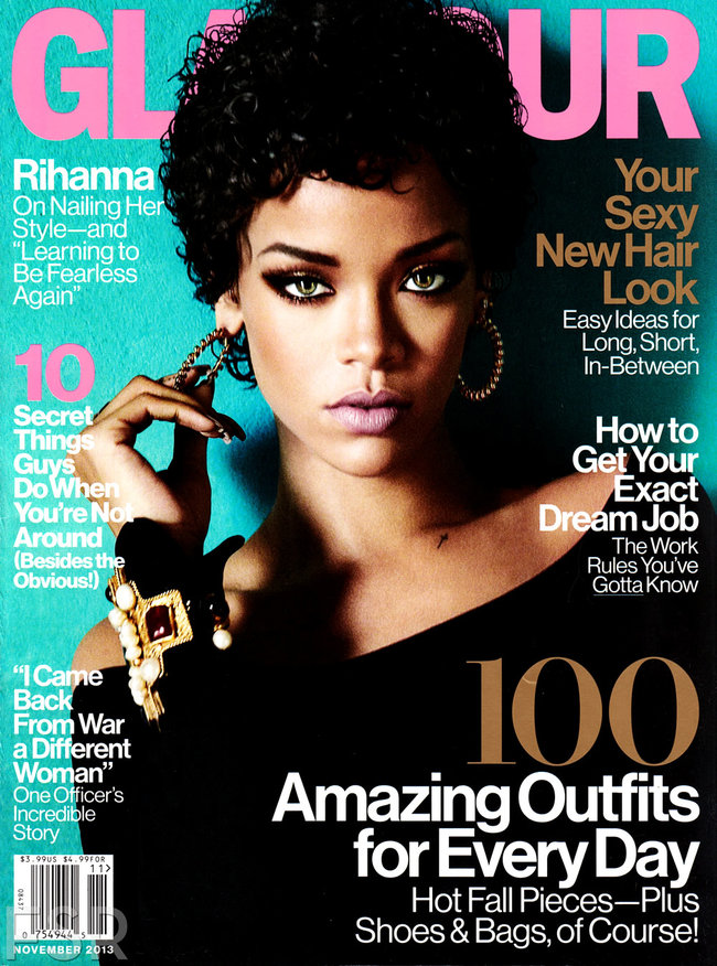 Ноябрьский выпуск журнала «Glamour US»: фотосессия Рианны: rihanna-glamour-1_Starbeat.ru