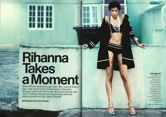Ноябрьский выпуск журнала «Glamour US»: фотосессия Рианны: rihanna-glamour-3_Starbeat.ru