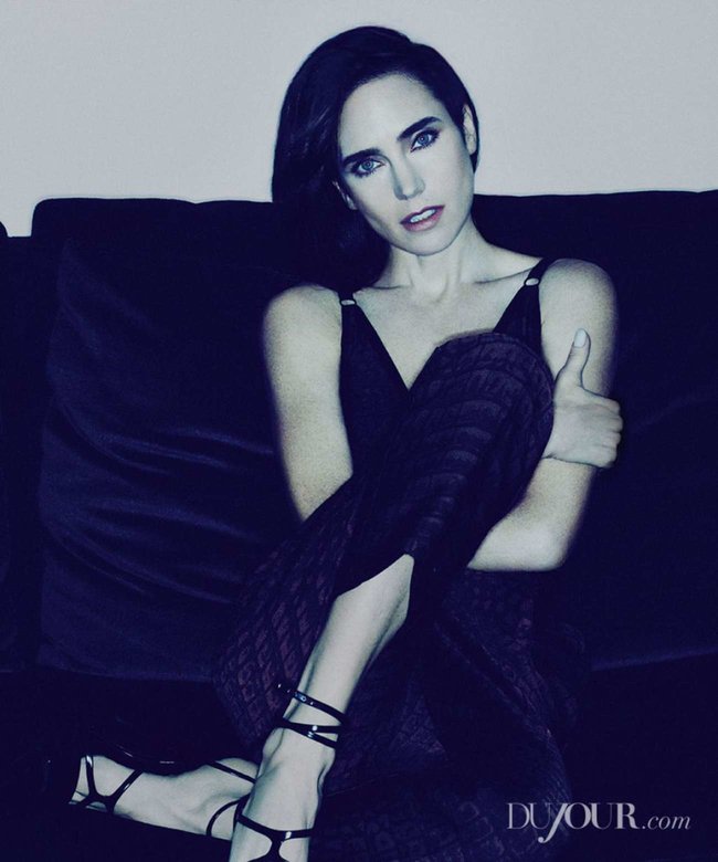 Дженнифер Коннелли в глянце: мартовский номер журнала «DuJour»: jennifer-connelly-dujour-magazine--02_Starbeat.ru