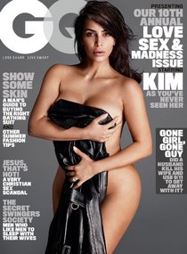 И снова здравствуйте: Ким Кардашан для «GQ Magazine Naked Photoshoot» (июнь 2016): kim-kardashian-1-4_Starbeat.ru