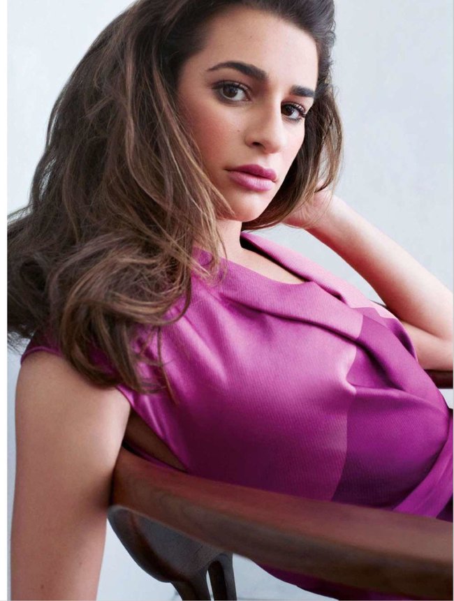 «Glamour UK» в апреле: заводная красотка Леа Мишель: lea-michele-glamour-uk--05_Starbeat.ru