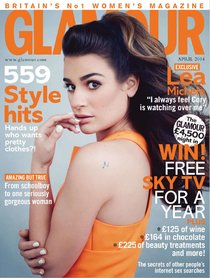 «Glamour UK» в апреле: заводная красотка Леа Мишель: lea-michele-glamour-uk--12_Starbeat.ru