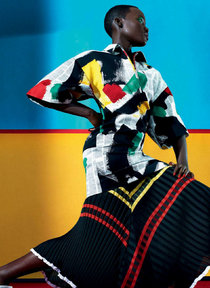 Люпита Нионго в февральском «Dazed & Confused», фотограф: Sharif Hamza: lupita-nyongo-dazed--confused-by-sharif-hamza-february-2014--01_Starbeat.ru