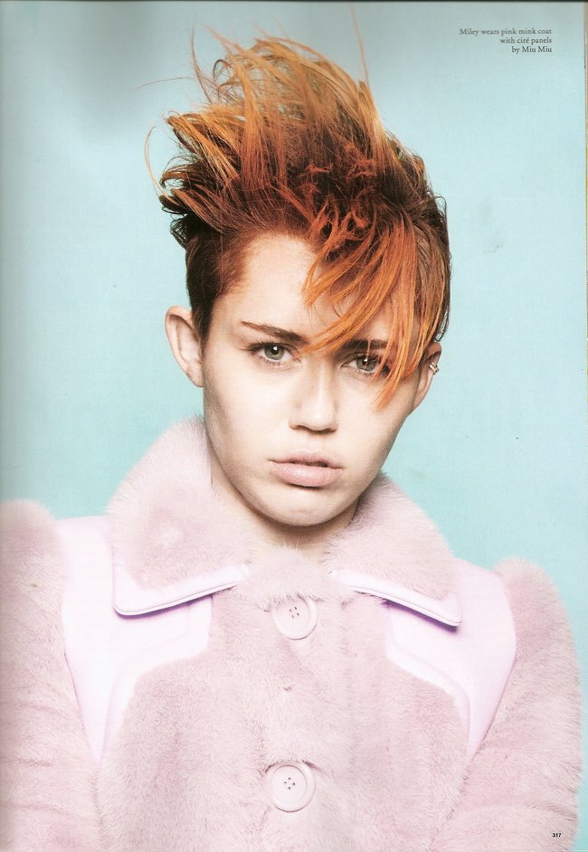 Майли Сайрус на страницах февральского выпуска журнала «Love»: miley-cyrus-love-magazine--05_Starbeat.ru