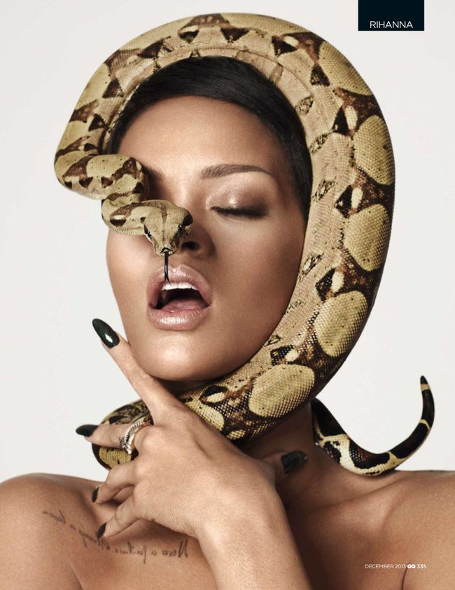 Декабрьский выпуск журнала «GQ UK» с полуобнаженной Рианной: rihanna-gq-uk-magazine--02_Starbeat.ru