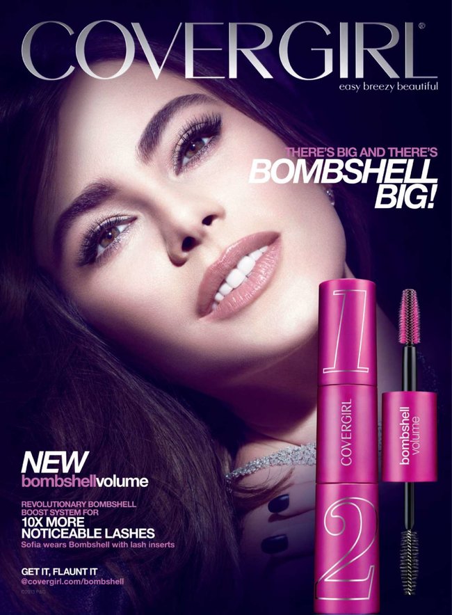 София Вергара стала лицом рекламной кампании «Covergirl»: sofia-vergara-covergirl-2014-campaign--08_Starbeat.ru