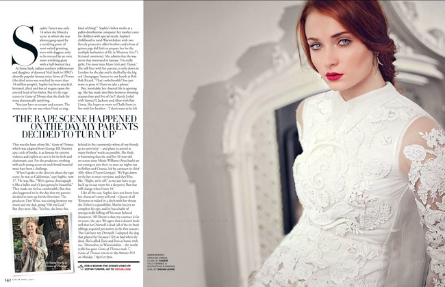 Софи Тернер на страницах журнала «Tatler UK» (апрель 2014): sophie-turner-tatler-uk--01_Starbeat.ru