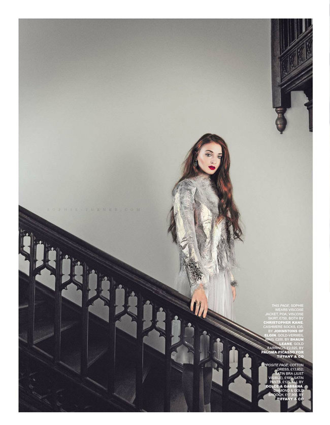 Софи Тернер на страницах журнала «Tatler UK» (апрель 2014): sophie-turner-tatler-uk--03_Starbeat.ru