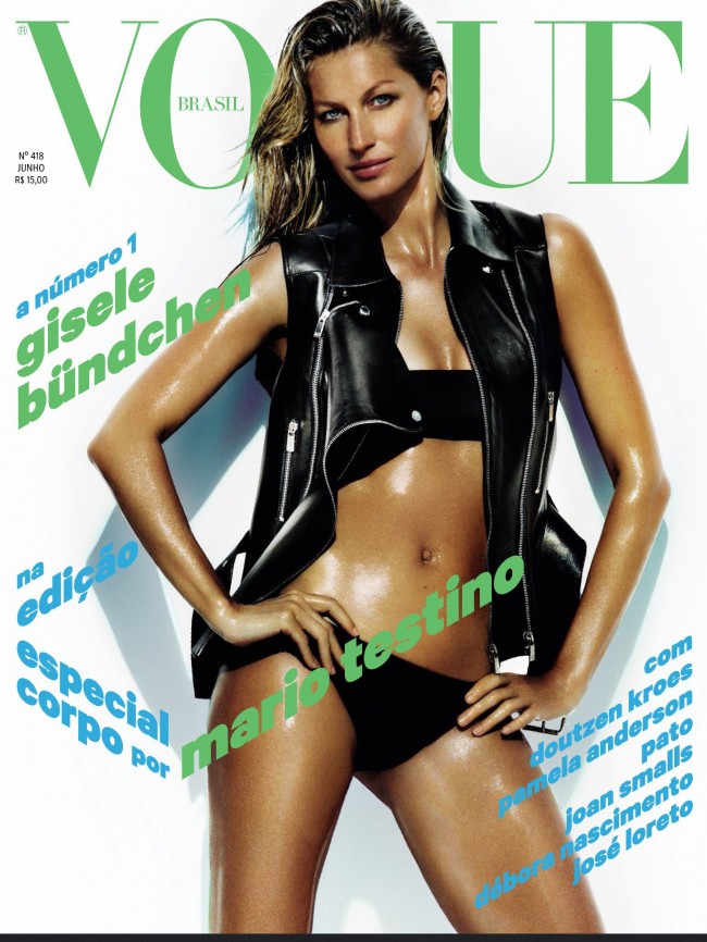 Обзор летних обложек глянцевых журналов 2013: gisele-bundchen-1_Starbeat.ru-june-650x866